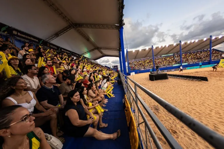 Paraíba World Beach Games recebe elite do vôlei de praia, a partir desta quarta-feira (4)