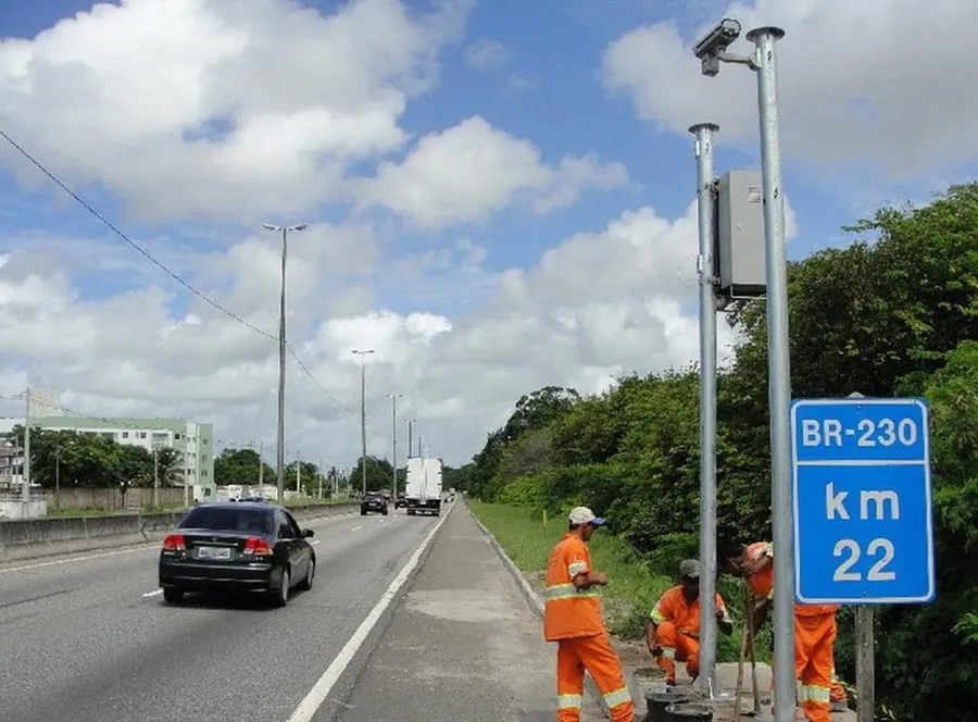 Novos radares vão ser instalados na BR-230, na Grande João Pessoa, a partir de segunda (6); confira onde